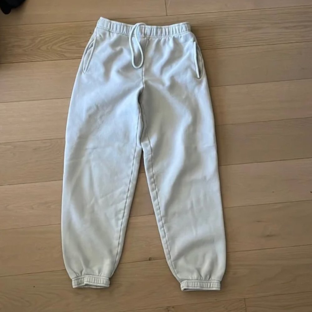 TNA Cozy fleece mega sweatpants - beige/cream